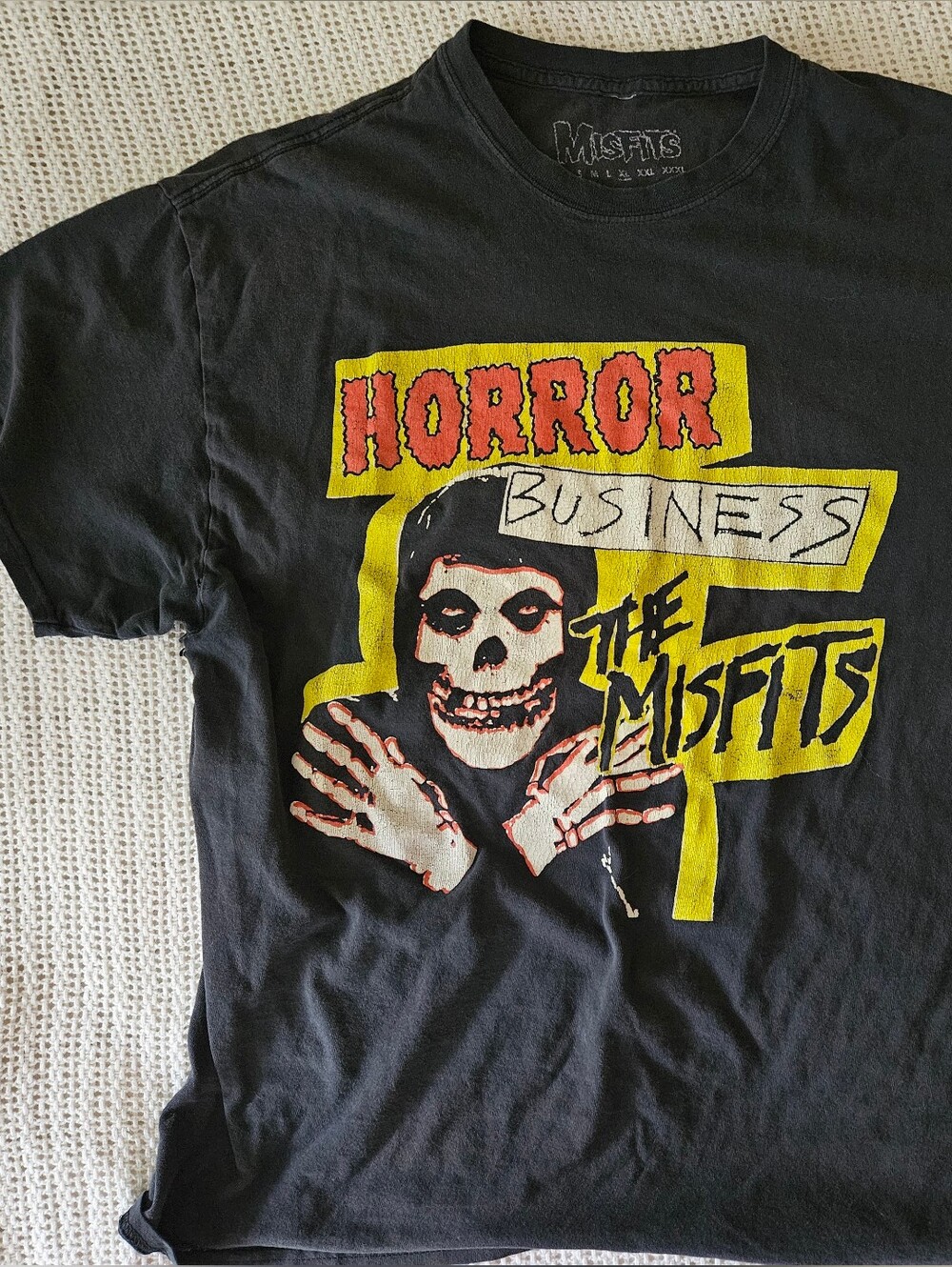 The Misfits Men's Black 'Horror Business' Graphic Tee